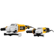 JCB 240v Angle Grinder Twin Pack 115mm and 230mm Angle Grinders